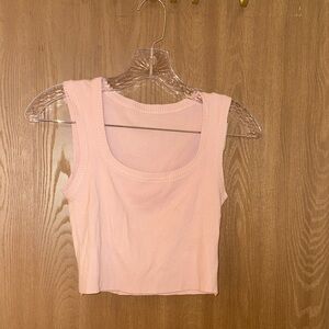 Pink Sleeveless Women's Top
